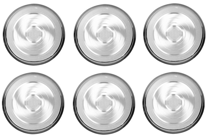 Neelam Neelam Stainless Steel 8 22 Gauge Diamond JK Khumcha Thali 18 cm Set of 12 Perfect for Daily Use Special Occasions HighQuality Food Grade Material Stylish Look Ideal for Home Restaurant  - Image 4