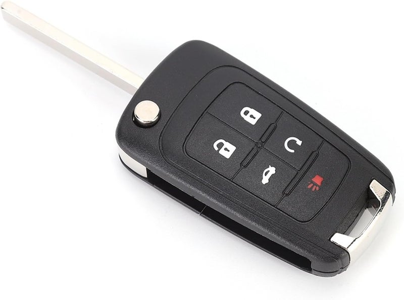 Flip Key Case Shell Cover Reliable for 2010-2013 Long Service Life 5 Buttons Car Key Case - Image 5