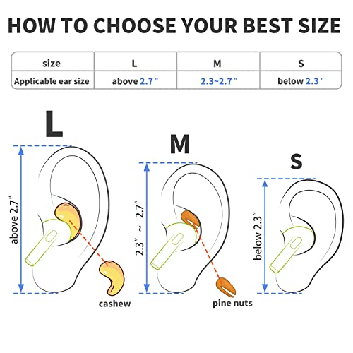 DamonLight Ear Hooks 2 Pairs for AirPods Pro 2 & 1, AirPods 4 & 3, Anti-Slip Comfortable Fit, Ergonomic Design, Accessories (Small, Black) - Image 4