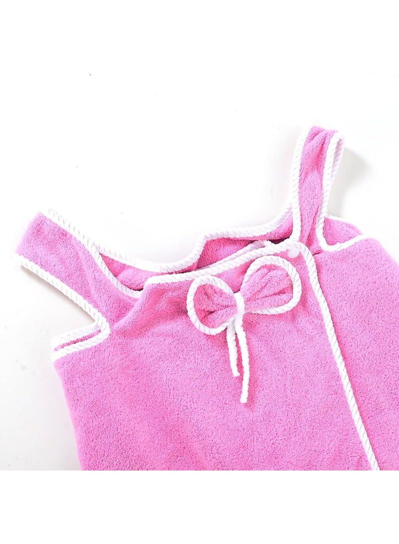 Women's Bath Towel, Shower Wrap Towel, Dress Bathrobe Waffle Spa Towel Robes, with Adjustable Closure Quick Dry Lightweight Cover Up, for Spa, Bath and Gym Towel, XL - Image 3