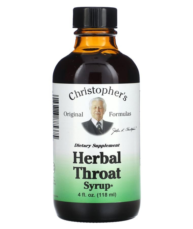 Herbal Throat Syrup 4 fl oz (118 ml)