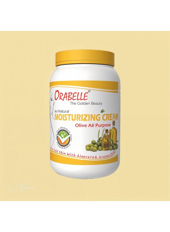 Orabelle Moisturising Cream Olive flavour 800ml for Dry, rough skin - Image 1