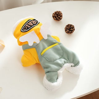 Pet Dog Cat Teddy Bear Clothes Autumn and Winter Milk Coffee Bear Four-Leg Belt Pants Hoodie Fleece-Lined Thick Wool Small wings - pzsku/Z7FE59AB71E4311856A34Z/45/1746186004/b15b60a5-af31-4abc-b4ca-361814df9059