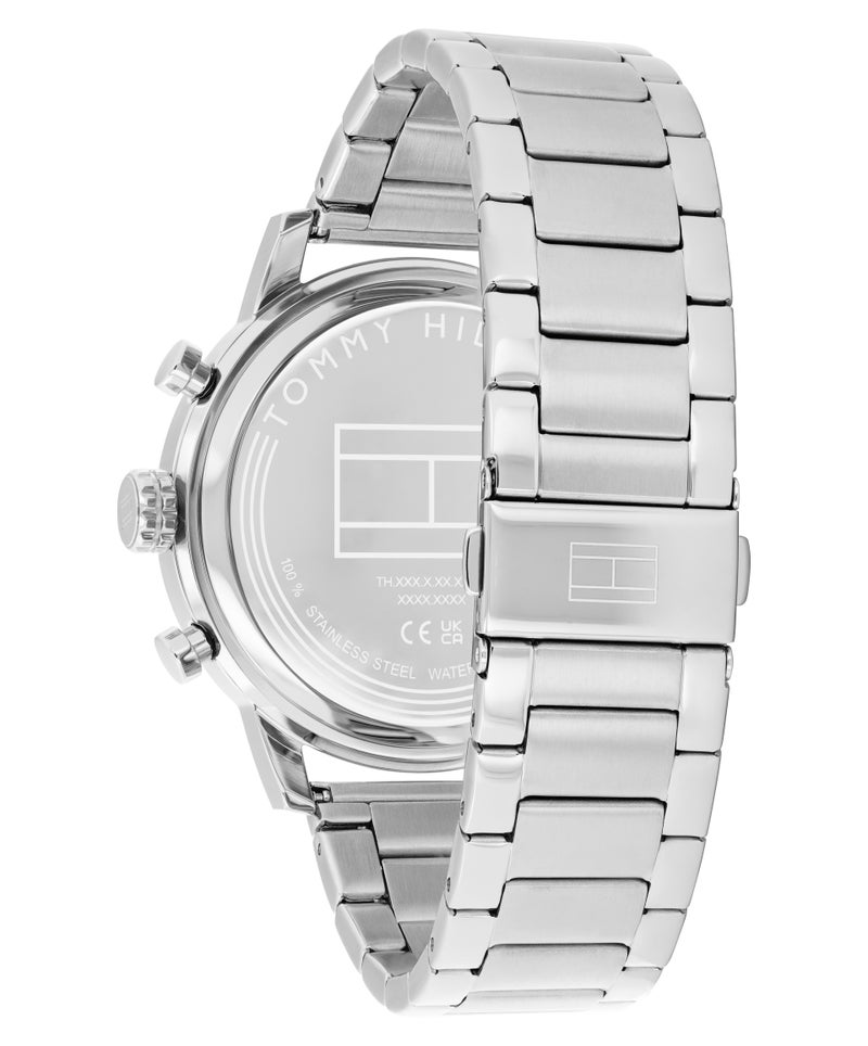 TOMMY HILFIGER Round Multifunction Men'S Stainless Steel Case  Watch - Image 2