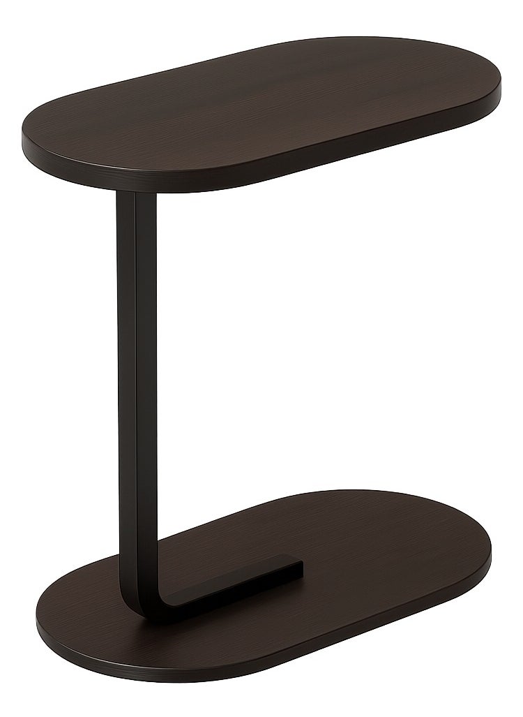 Modern End Tables C Shape Side Table Small Coffee Table Corner Table Modern Minimalist Designer Removable Sofa Side Table Bedside Table Household Side Table for Living Room Bedroom Office Dorm Black
