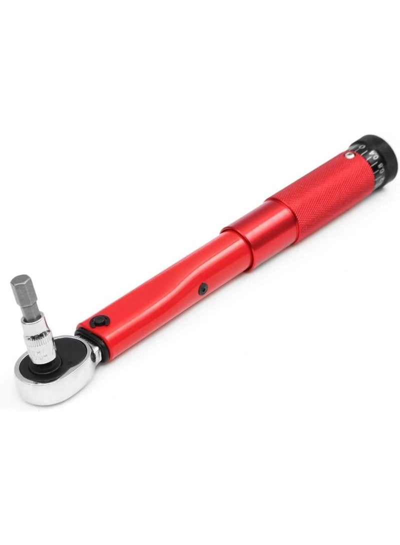 GGOOT Home 25Pcs Bicycle Bike Torque Wrench 1/4 Inch Torque Wrench Socket Set Kit 2-24Nm Hardware Tool Kits Tools  - Image 3