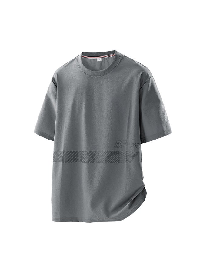 Nariele New Design Printed Ice Silk Dry T-shirt - Image 1