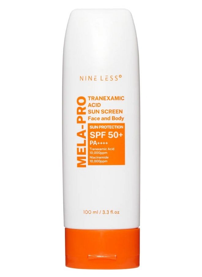NINELESS - واقي شمس ميلا برو بحمض الترانيكساميك SPF50+ PA++++ 100 مل - Image 1