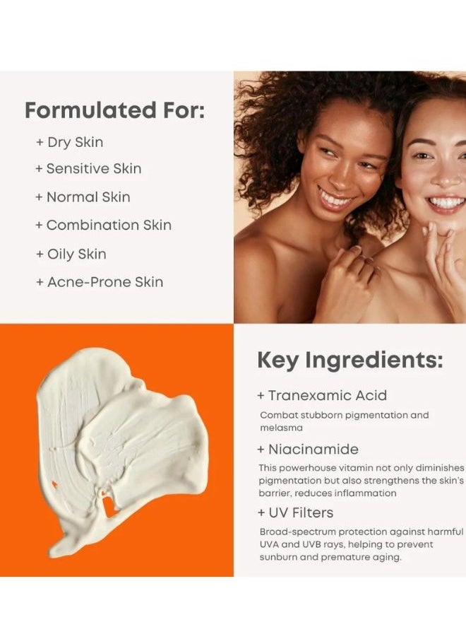 NINELESS - واقي شمس ميلا برو بحمض الترانيكساميك SPF50+ PA++++ 100 مل - Image 1