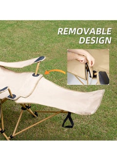 Soofam Portable Outdoor Camping Folding Chairs Lounge Chairs Beach Chairs  - Image 3