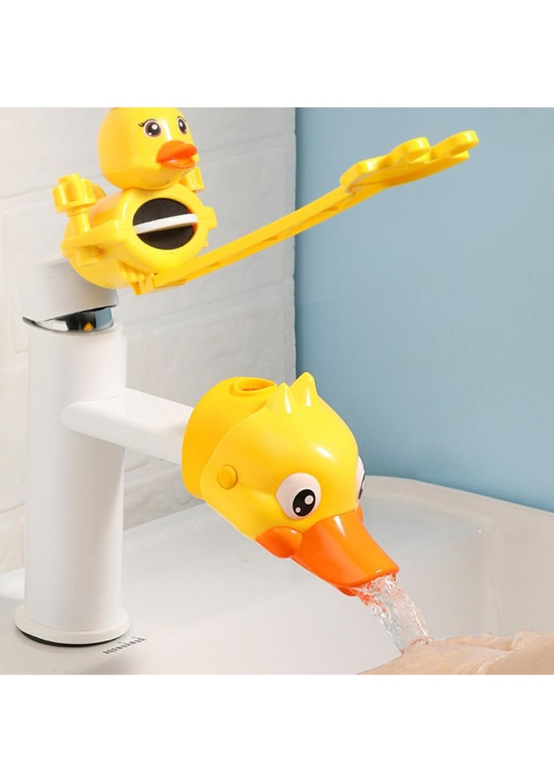 Oasisgalore - Toddler Faucet Extender - 2Pack Plastic Sink Cover for Children, Easy Hand Washing Aid for Bathroom and Bathtub - Image 1