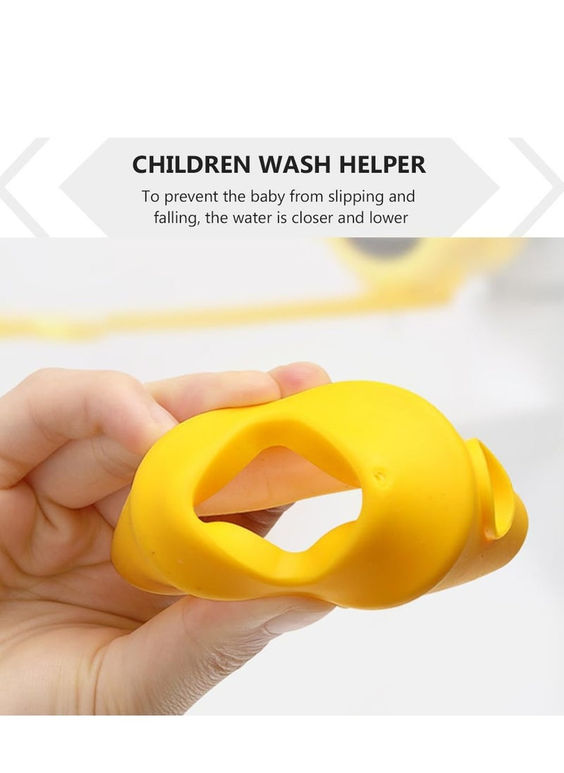 Oasisgalore - Toddler Faucet Extender - 2Pack Plastic Sink Cover for Children, Easy Hand Washing Aid for Bathroom and Bathtub - Image 1