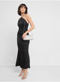 ELLA Halter Neck Slip Dress  - Image 4
