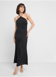 ELLA Halter Neck Slip Dress  - Image 1