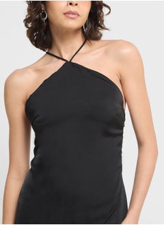 ELLA Halter Neck Slip Dress  - Image 3