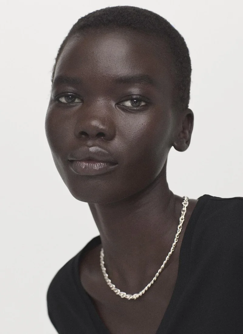 MANGO  V-neck cotton T-shirt for Women | Best Price UAE