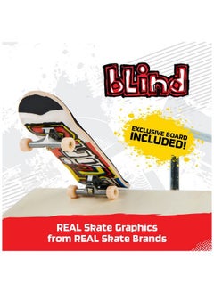 Tech Deck Performance Series Shred Pyramid Set With Metal Rail And Exclusive Blind Fingerboard Made With Real Wood Kids Toy For Boys And Girls Ages 6 And Up  - Image 3
