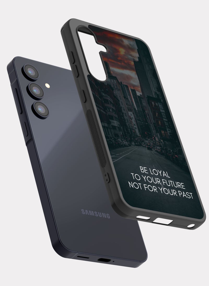 بكسلات كفر سامسونج جالكسي ايه 35 اقتباس انجليزي كن وفيا لمستقبلك - Image 2