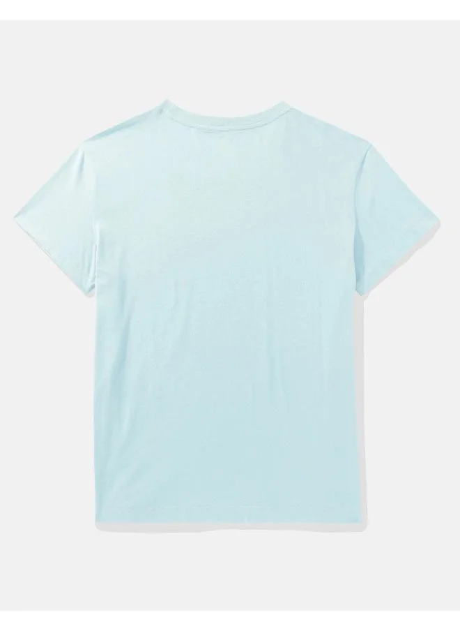 American Eagle Crew Neck Boyfriend T-Shirt