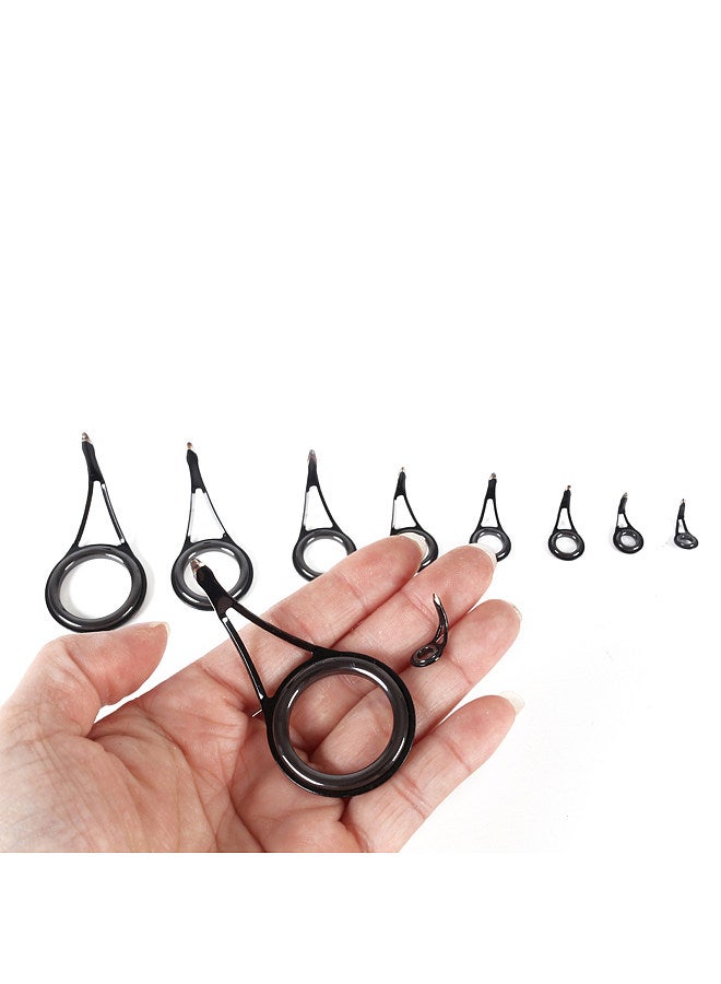 Generic 90pcs Fishing Rod Repair Kit Fishing Rod Guides Rings Tips Fishing Accessories - Image 3