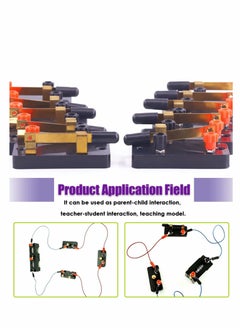 Excefore 10Pcs Single Pole Single Throw Switch Kit, Perfect for Physics Laboratory, School Electronic Experimenting  - Image 3