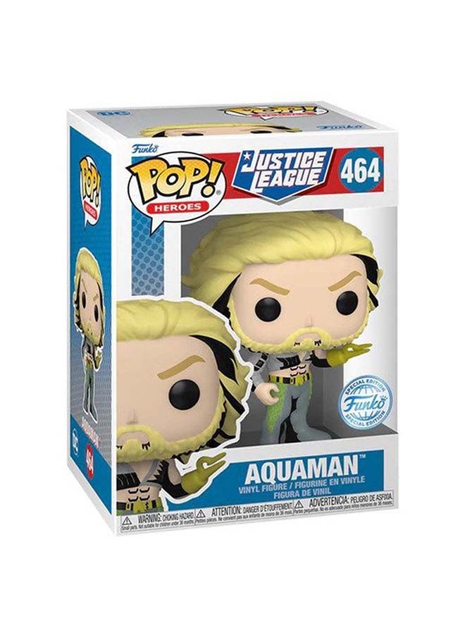 Funko Pop Heroes: Justice League Comic - Aquaman Exclusive, Collectable Vinyl Figure - Gift Idea - Official Merchandise - Toys for Kids & Adults - 66618  - Image 3