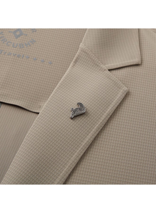 Tucano spring Lightweight Business Casual Blazer Solid Color Long Sleeve Single Jacket For Men - Image 5