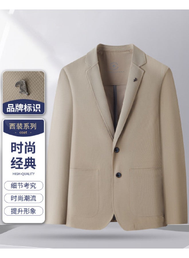 Tucano spring Lightweight Business Casual Blazer Solid Color Long Sleeve Single Jacket For Men - Image 1