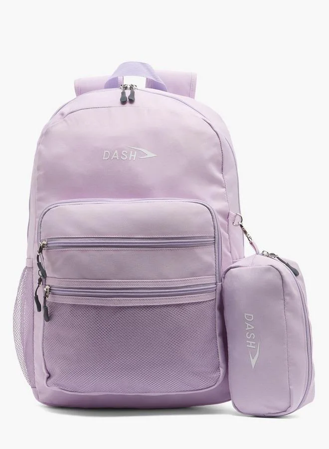 داش Solid 2-Piece School Backpack Set For Kids 13 Years+ With Pencil Pouch
