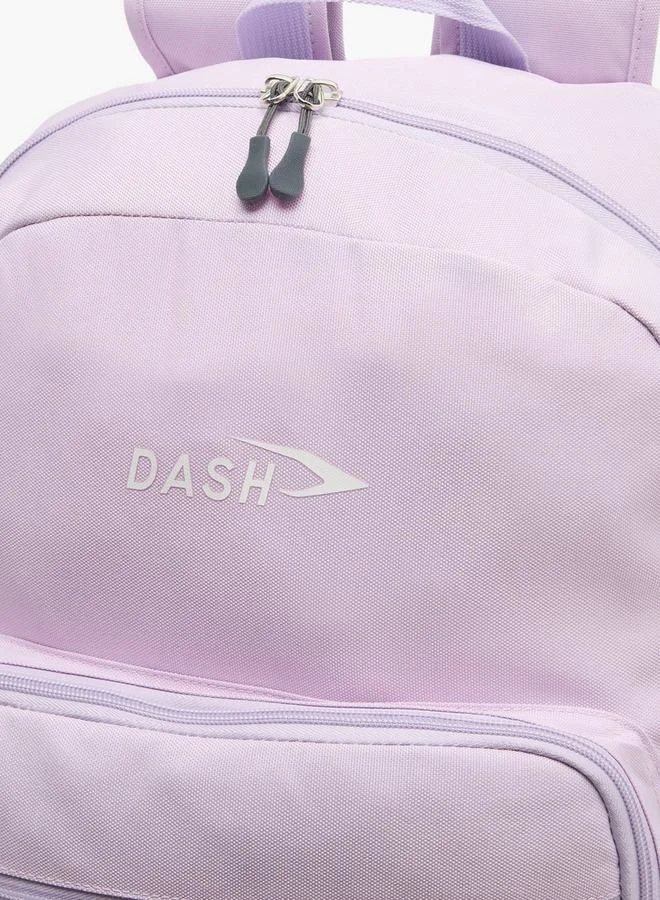 Dash LILAC Solid 2-Piece School Backpack Set For Kids 13 Years+ With Pencil Pouch  | Best Price UAE