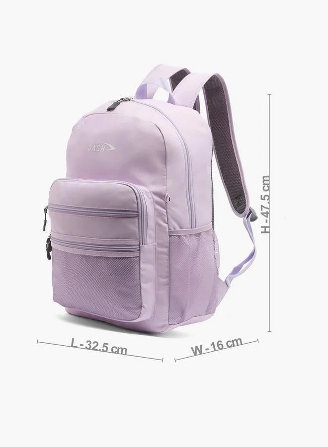 Dash LILAC Solid 2-Piece School Backpack Set For Kids 13 Years+ With Pencil Pouch  | Best Price UAE