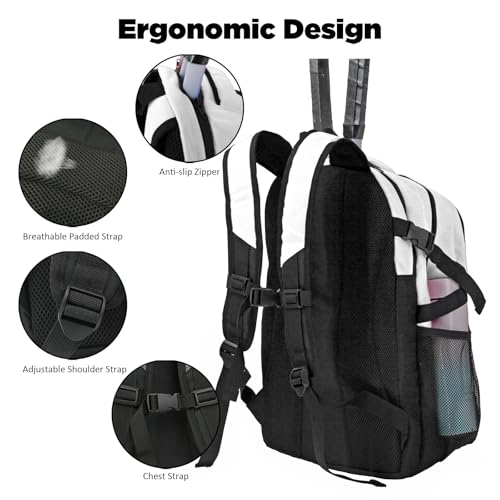 WOLT Tennis Bag - Large Tennis Racket Backpack for Men & Women - Ventilated Shoe Compartment - Holds 2 Rackets - Image 5