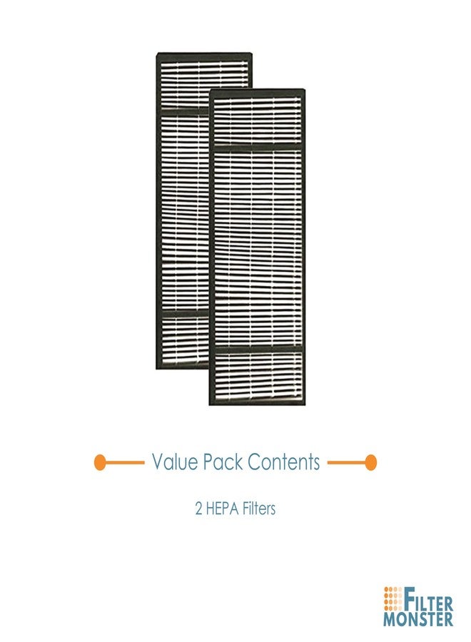 Filter-Monster.com Filter-Monster - Replacement Filters, 2 Pack - Compatible with Honeywell HRF-H2 Filter H for HPA060, HPA160, HPA050, HPA150, HHT055, HHT155 Air Purifiers - Image 5