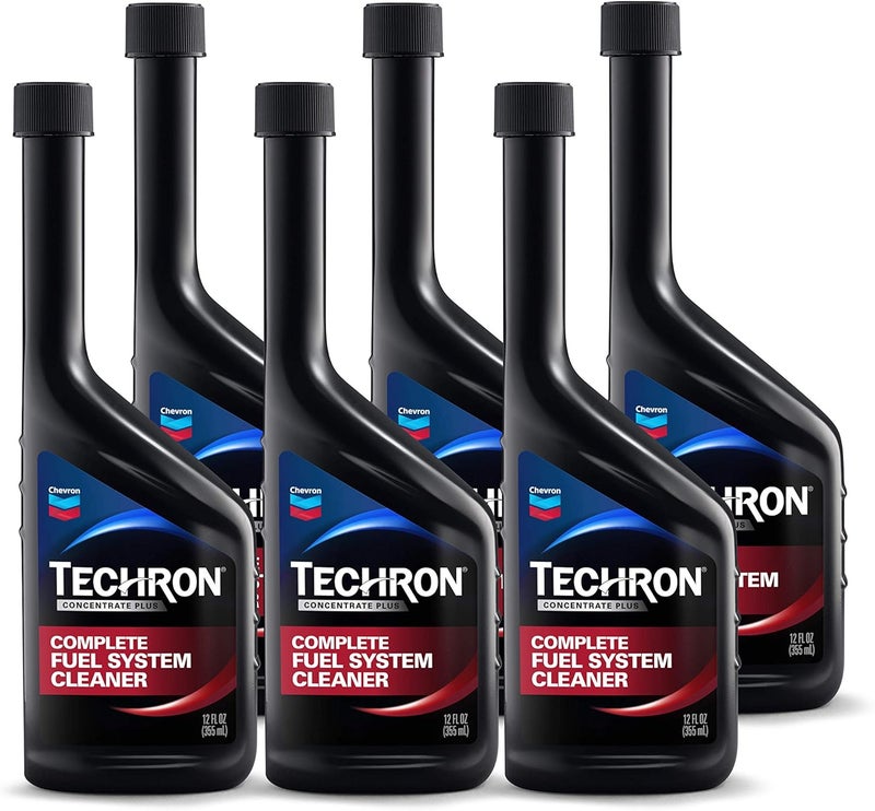 Chevron 67740-CASE Techron Concentrate Plus Fuel System Cleaner - 12oz (Pack of 6) - Image 1