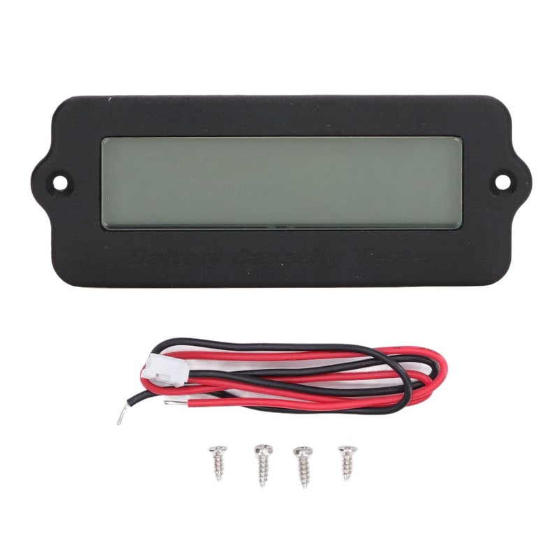 Battery Capacity Voltage Indicator, Battery Charge Discharge Monitor with Anti Reverse Protection, Real Time Multifunctional Battery Tester for Car Electric (12 String) - Image 1