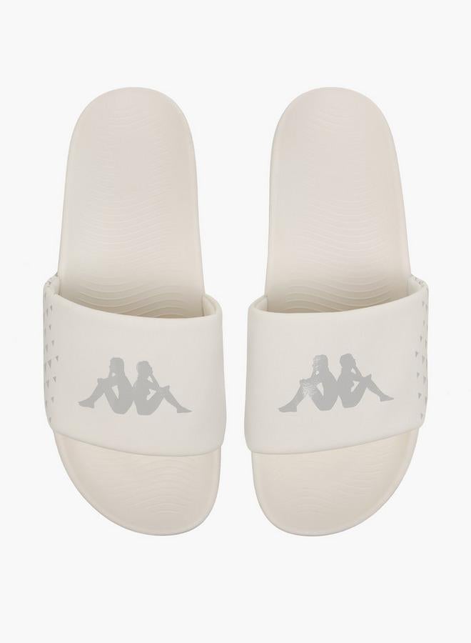 Kappa Men Men Logo Print Slides - Image 2