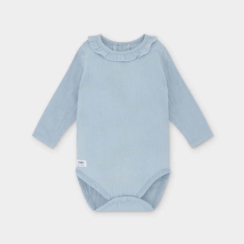 myko kids Long Sleeve Musiln Bodysuit