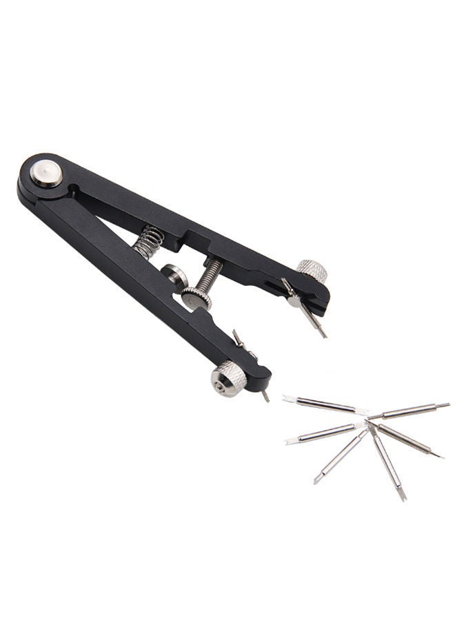 NIBEMINENT Watch Bracelet Repair Removing Tool With Needle Black/Silver  - Image 1