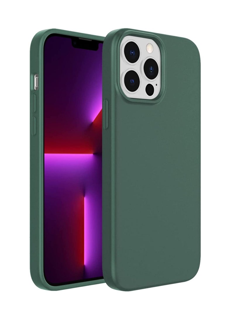 Phone Planet Silicone Case Compatible with iPhone 13 Pro Max 6.7-Inch Silky-Soft Touch Full-Body Protective Case Shockproof Cover with Microfiber Lining - Image 1