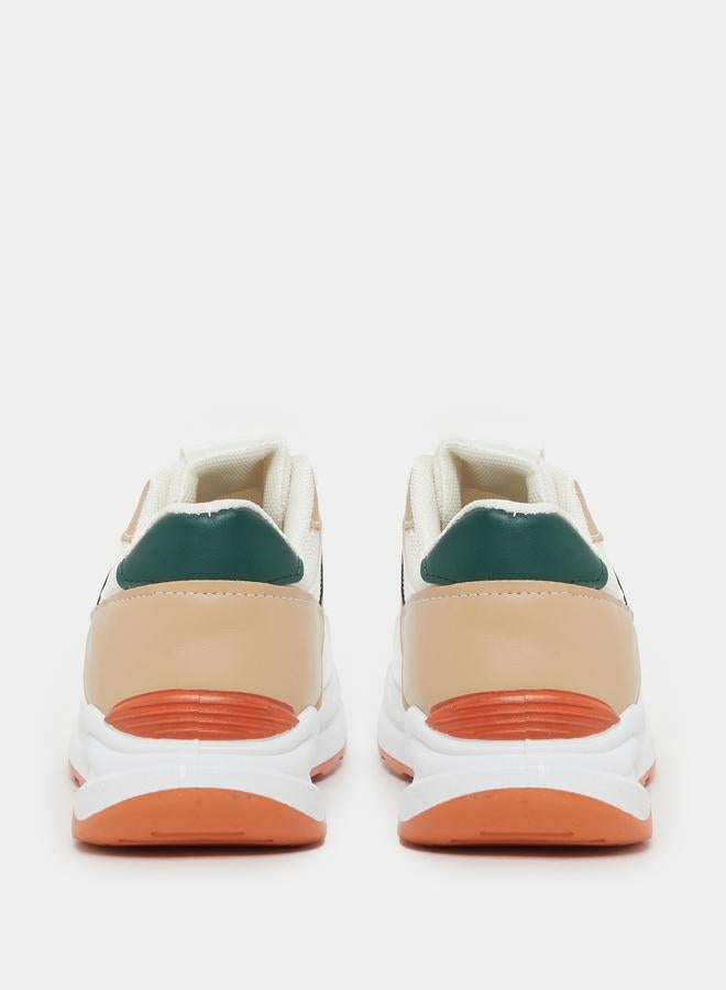 ستايلي اكتيف سنيكرز برباط دائري ملون - Image 4