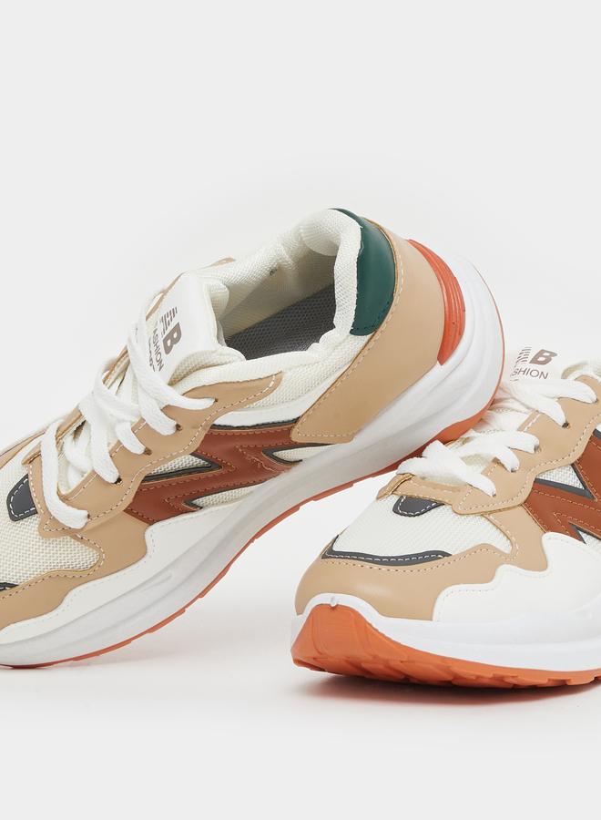 ستايلي اكتيف سنيكرز برباط دائري ملون - Image 3