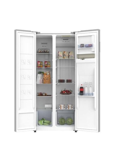 SPJ 750L Double Door Refrigerator (TMSW750C) – Extra-Large Capacity, No-Frost, Energy-Efficient, Premium Stainless Steel Finish