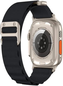 Dado Upgraded Nylon Loop Desing Band Compatible with Apple watch series Series Ultra 2 | 9 | 8 Ultra | 8 | 7 | 6 | 5 | 4 | 3 | SE