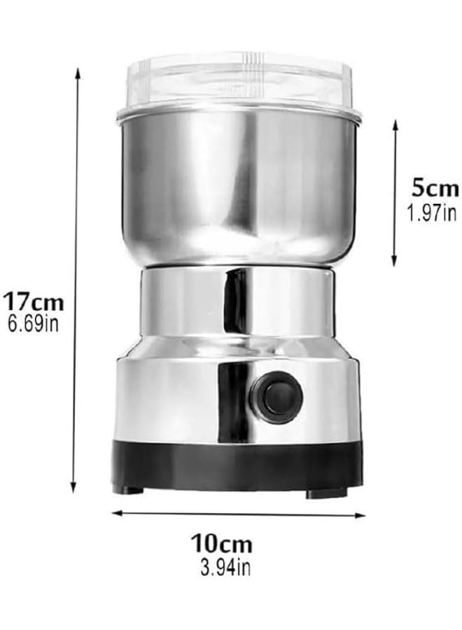 Powerful electric grinder - a versatile grinder for quickly and easily grinding grains, spices, and dry ingredients for everyday use in the kitchen and preparing various ingredients (W) - Image 4