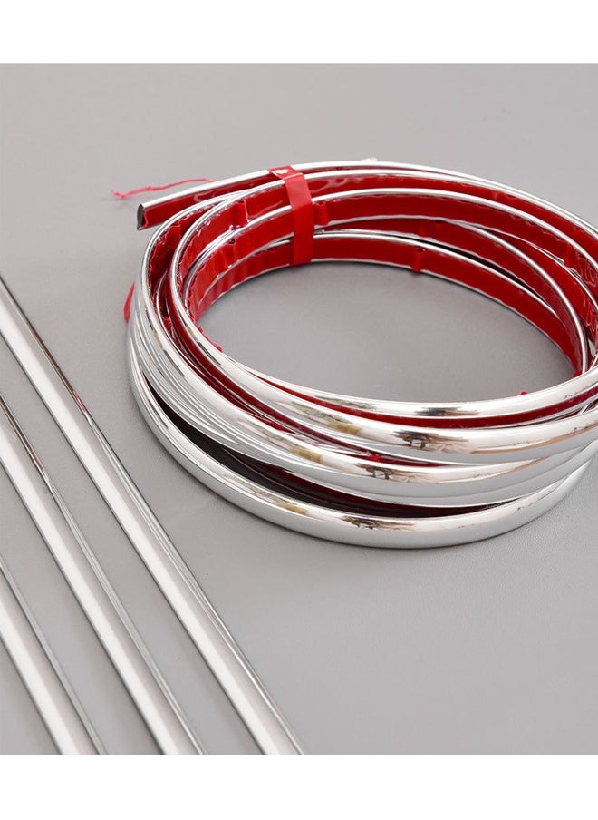 ZCM-HAPPY 3D Self-Adhesive PVC Trim High Gloss Waterproof Decorative Strip for Wall and Automotive, 2.8m Length, 2mm Thickness  - Image 1