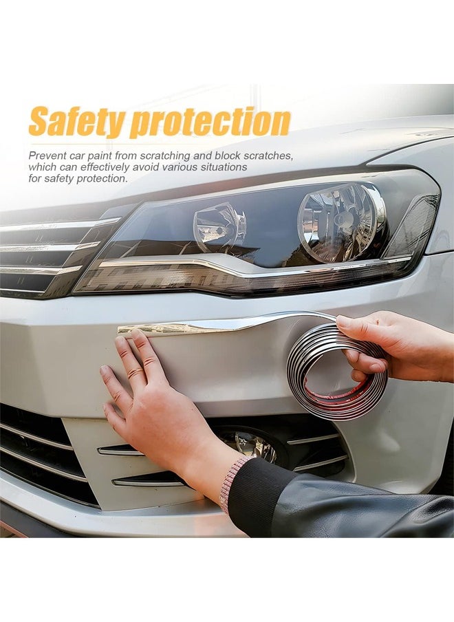 ZCM-HAPPY 3D Self-Adhesive PVC Trim High Gloss Waterproof Decorative Strip for Wall and Automotive, 2.8m Length, 2mm Thickness  - Image 4