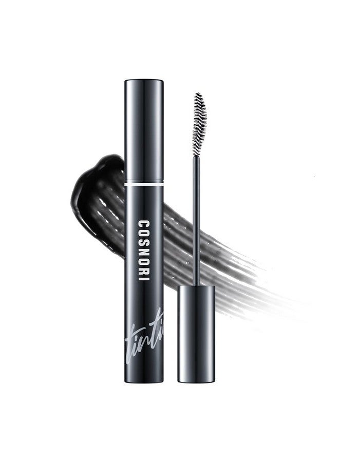 COSNORI Eyelash Tinting Serum 01 Deep Blackeyelash Boost Tinting Serumeyebrow Growth Enhancer For Longer And Thickervegan Irritation Free Peptides Hyaluronic Acid 0.3 Fl.Oz (Black) - Image 1