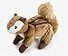 goDog Wildlife Chipmunk Squeaky Plush Dog Toy Chew Guard Technology Brown Large - Image 3
