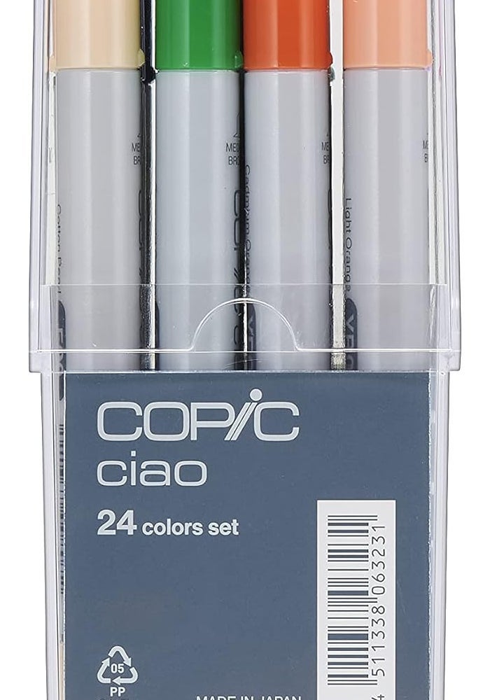 Copic Ciao 24-Piece Marker Set - Vibrant Alcohol-Based Art Markers - Image 3
