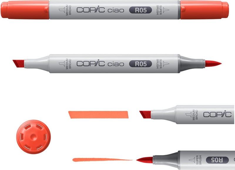 Copic Ciao 24-Piece Marker Set - Vibrant Alcohol-Based Art Markers - Image 5